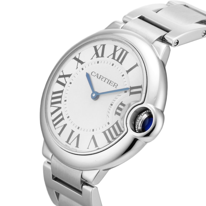 Pre-Owned Cartier Ballon Bleu De 36mm Stainless Steel