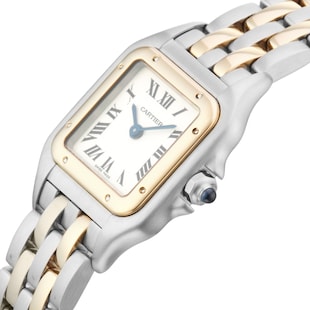 Pre-Owned Cartier Panthere 22mm Stainless Steel and Yellow Gold  W25029B6
