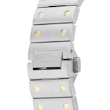 Pre-Owned Cartier Santos De 39.8mm Stainless Steel and Yellow Gold