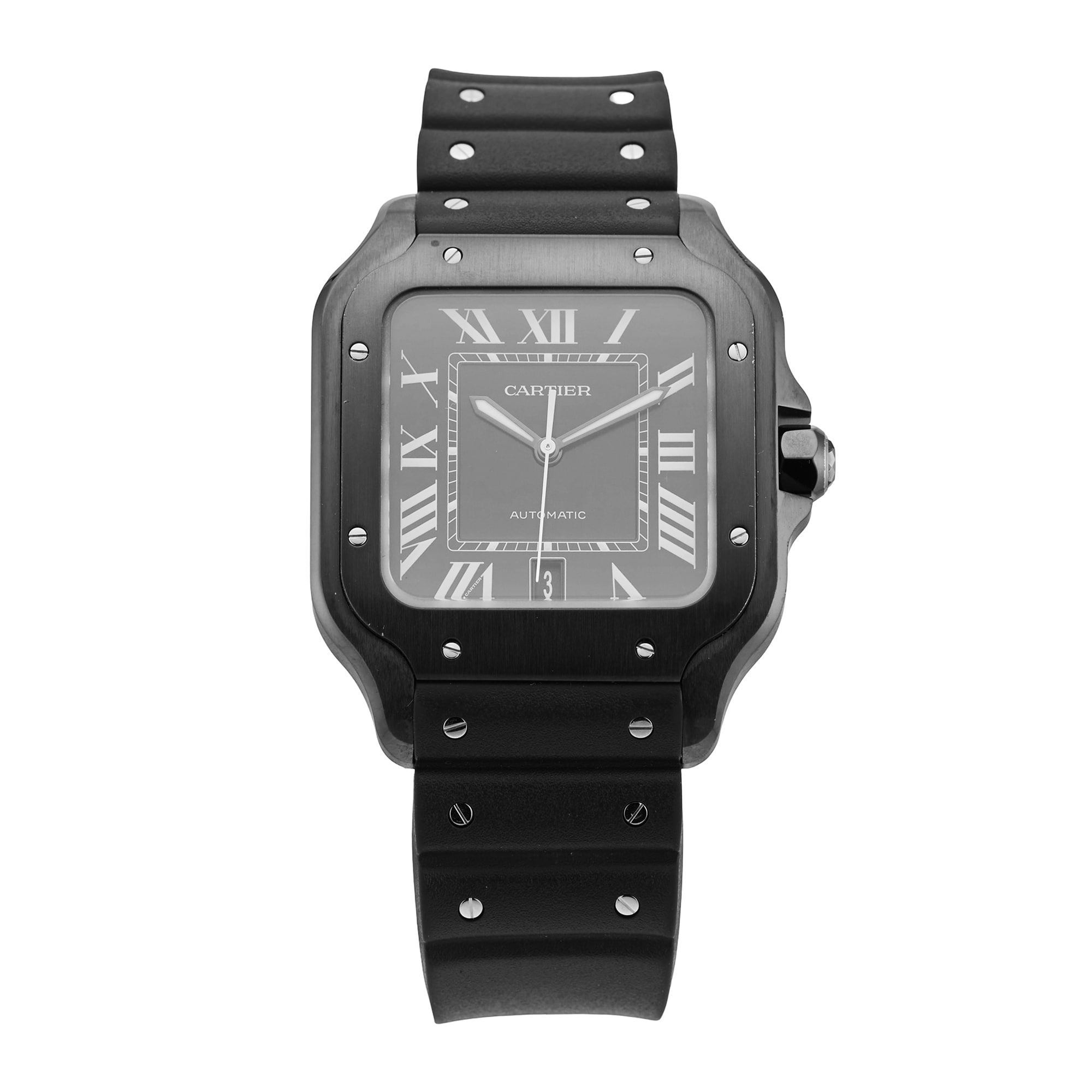 Santos De 39.8MM Stainless Steel