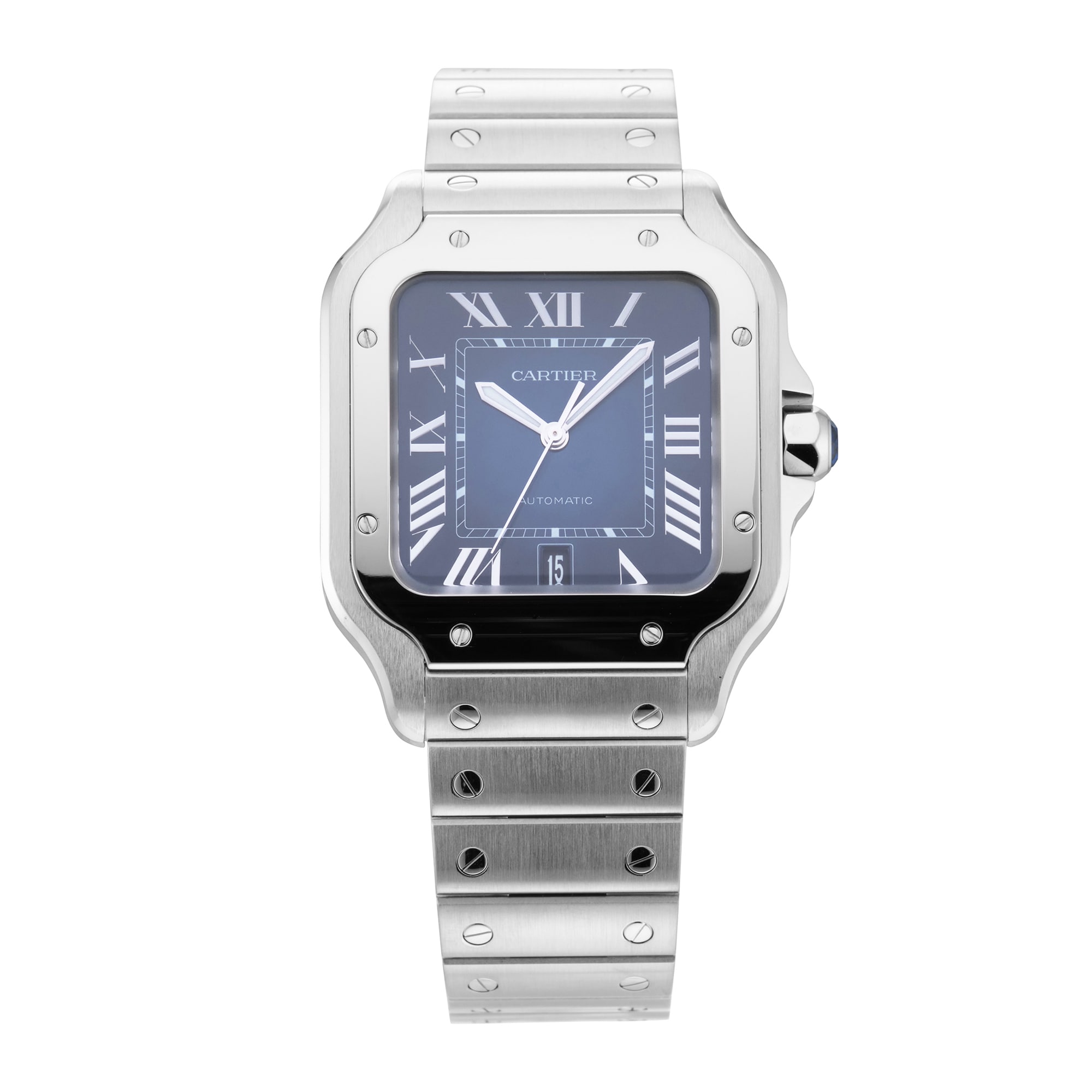 Santos de 39.8mm Stainless Steel