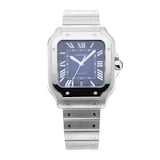 Pre-Owned Cartier Santos de 39.8mm Stainless Steel