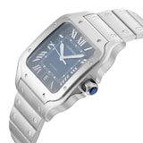 Pre-Owned Cartier Santos de 39.8mm Stainless Steel