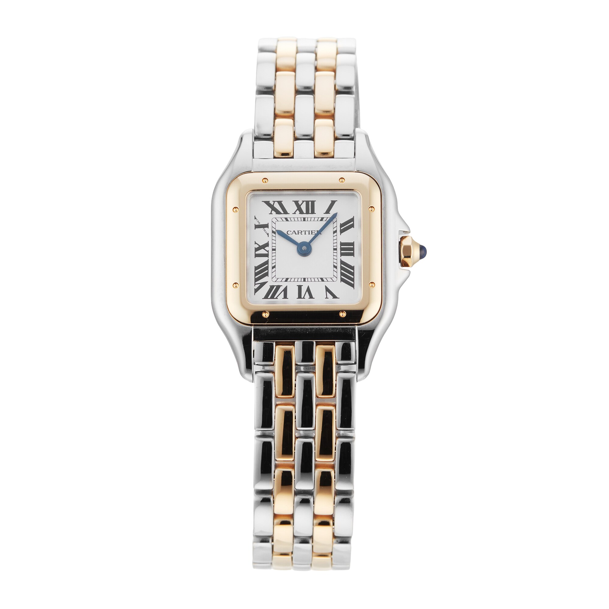 Pre-Owned Cartier Panthere De Cartier 23mm Stainless Steel and Yellow Gold