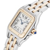 Pre-Owned Cartier Panthere De Cartier 23mm Stainless Steel and Yellow Gold