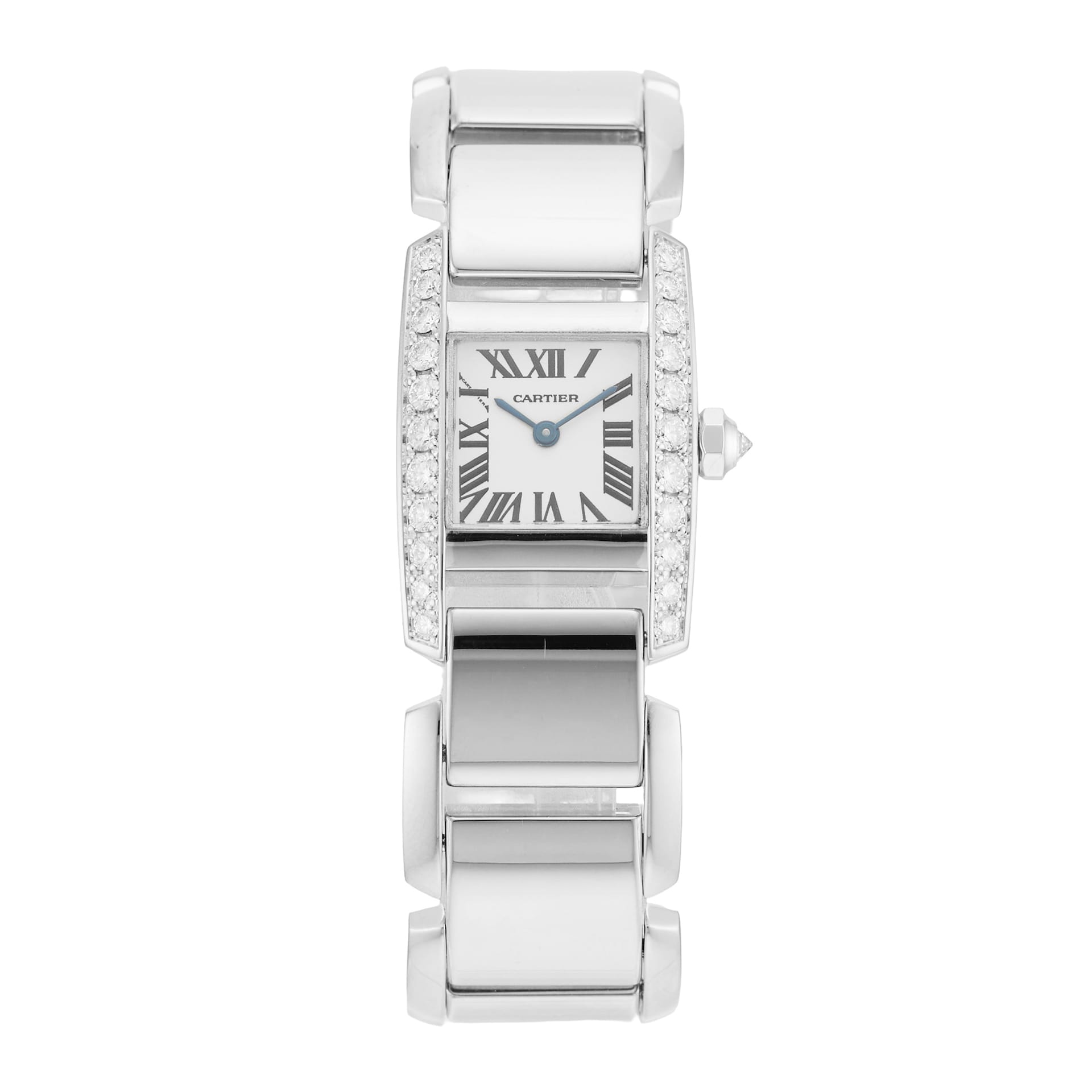 Pre-Owned Cartier Tank Tankissime 20mm White Gold