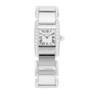 Pre-Owned Cartier Tank Tankissime 20mm White Gold