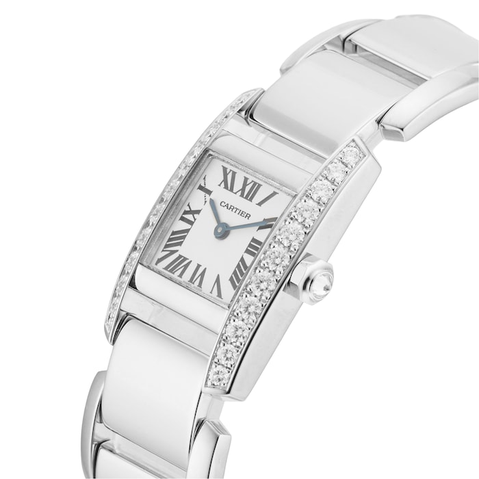 Pre-Owned Cartier Tank Tankissime 20mm White Gold