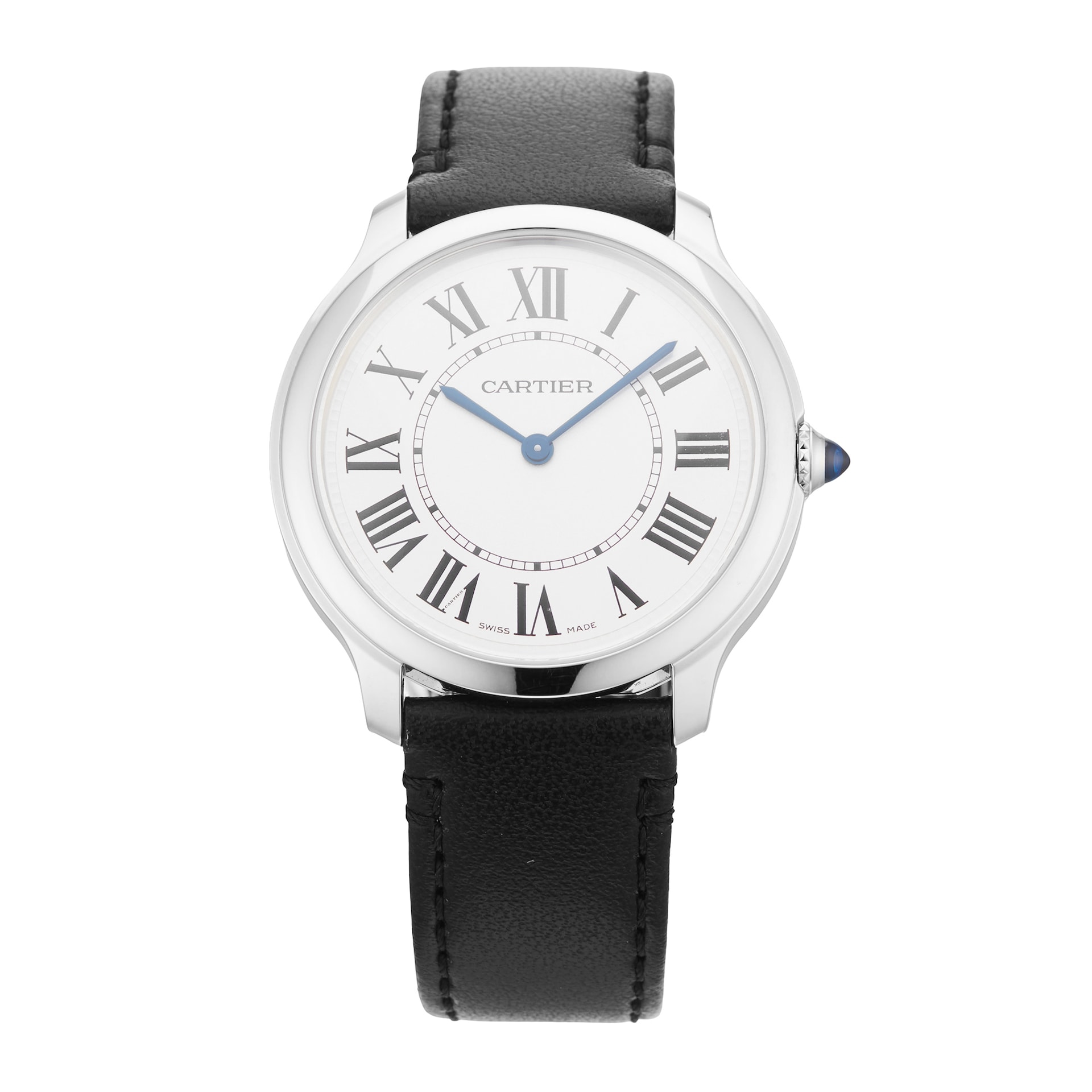 Pre-Owned Cartier Cartier Ronde Must De Cartier 36mm Stainless Steel