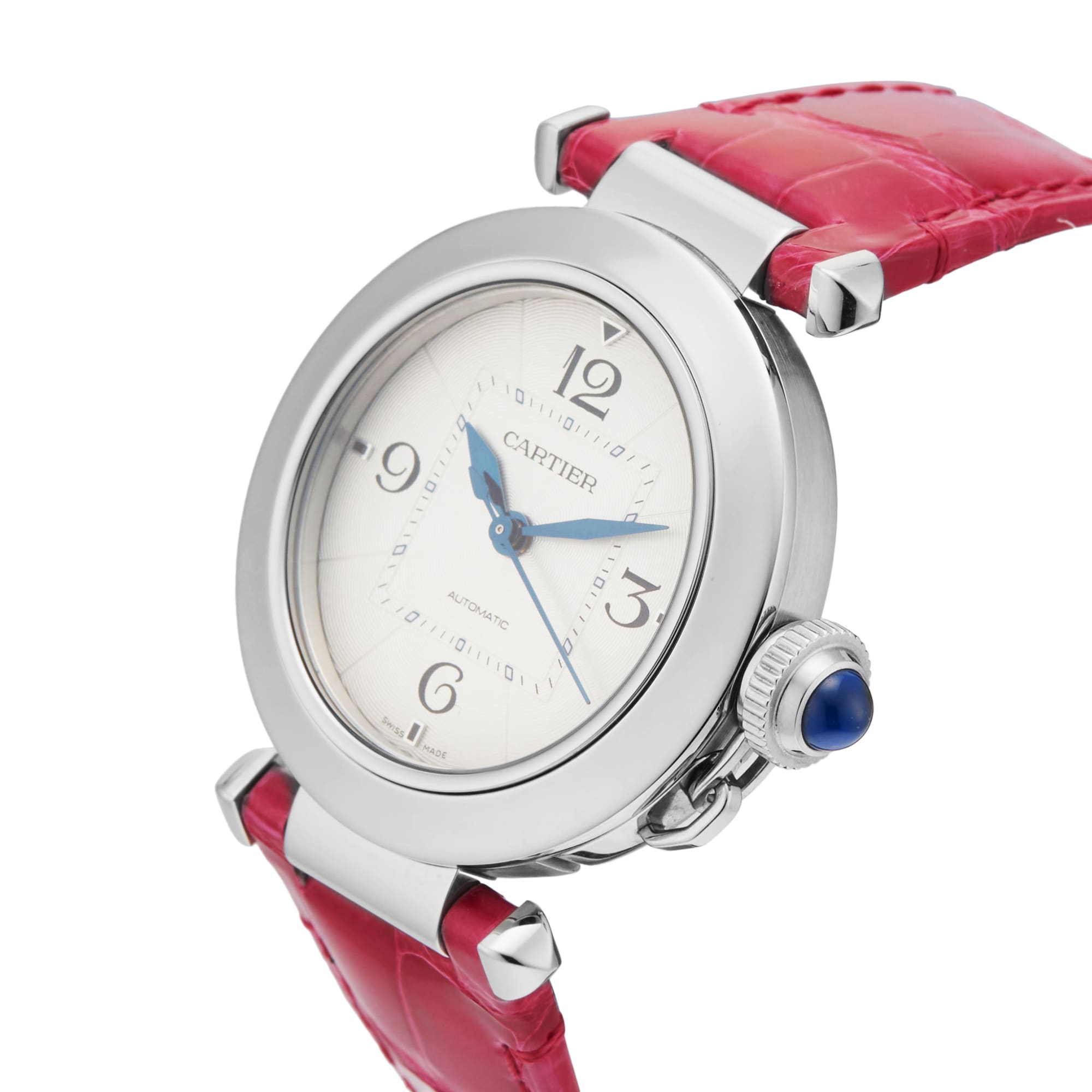 Pre-Owned Cartier Pasha De 35MM Stainless Steel