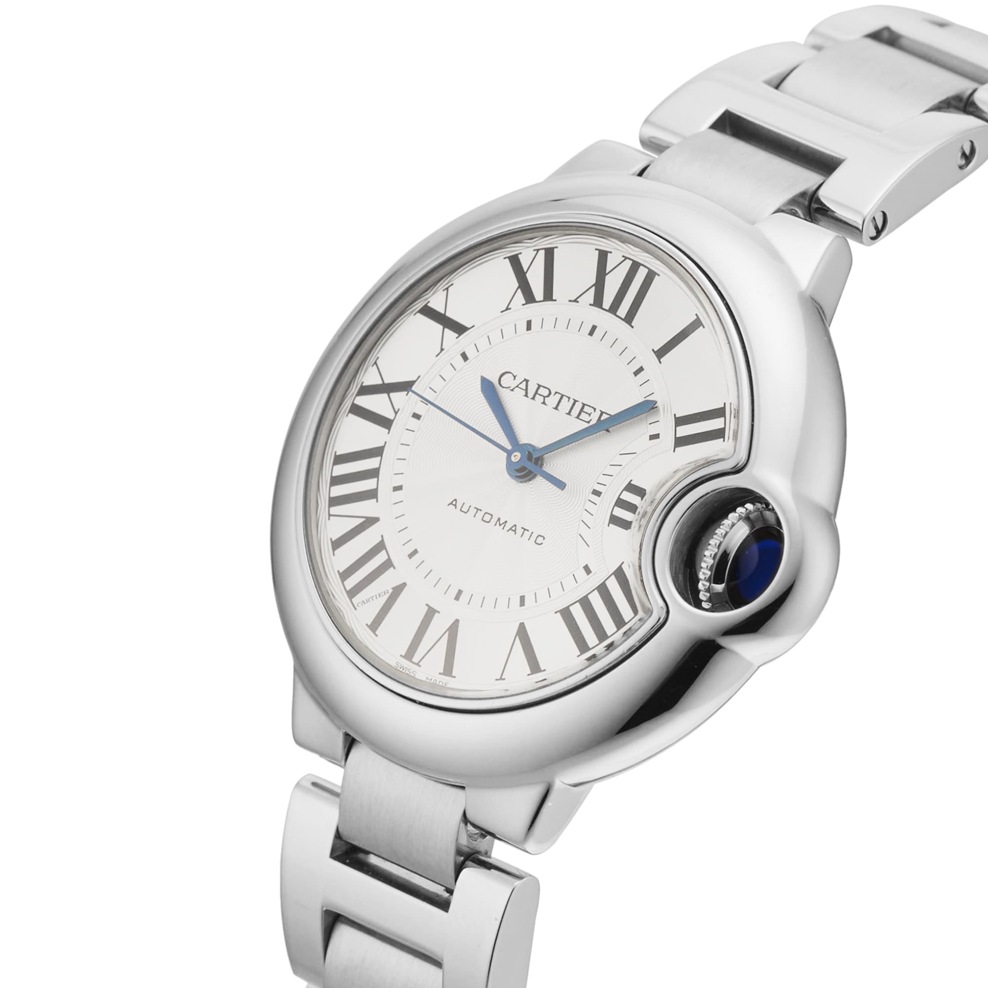 Pre-Owned Cartier Ballon Bleu 33mm Stainless Steel