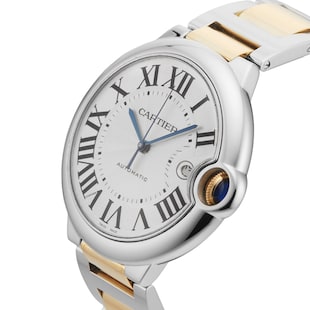 Pre-Owned Cartier Ballon Bleu De Watch 42mm Automatic Winding Steel Case