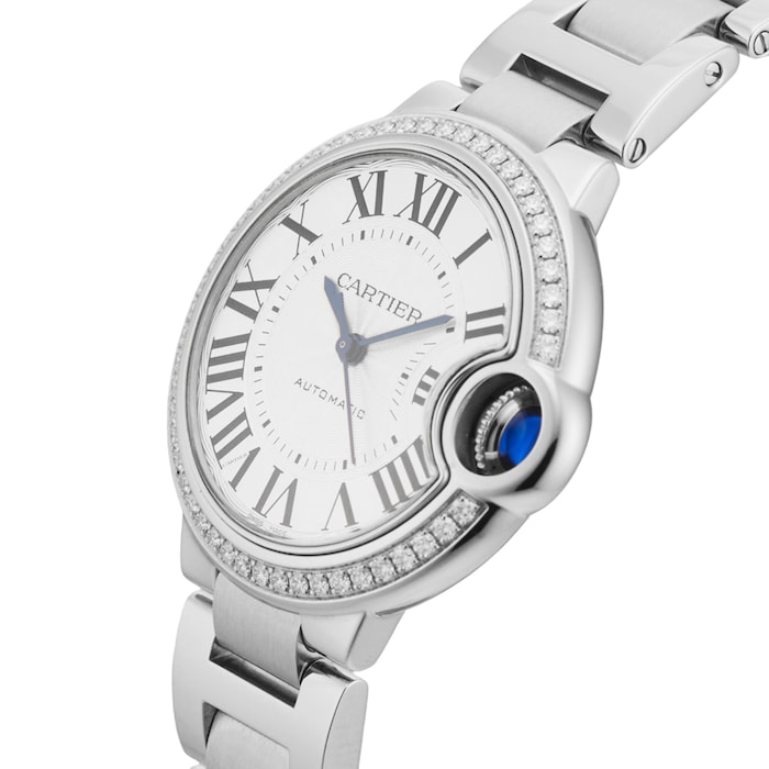 Pre-Owned Cartier Ballon Bleu 33mm Stainless Steel