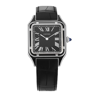 Pre-Owned Cartier Santos Dumont 31.4mm Stainless Steel Pre-Owned Cartier Santos Dumont 31.4mm Stainless Steel