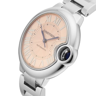 Pre-Owned Cartier Ballon Bleu De 33mm Stainless Steel