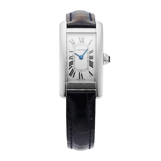 Pre-Owned Cartier Tank Americaine 19mm Stainless Steel