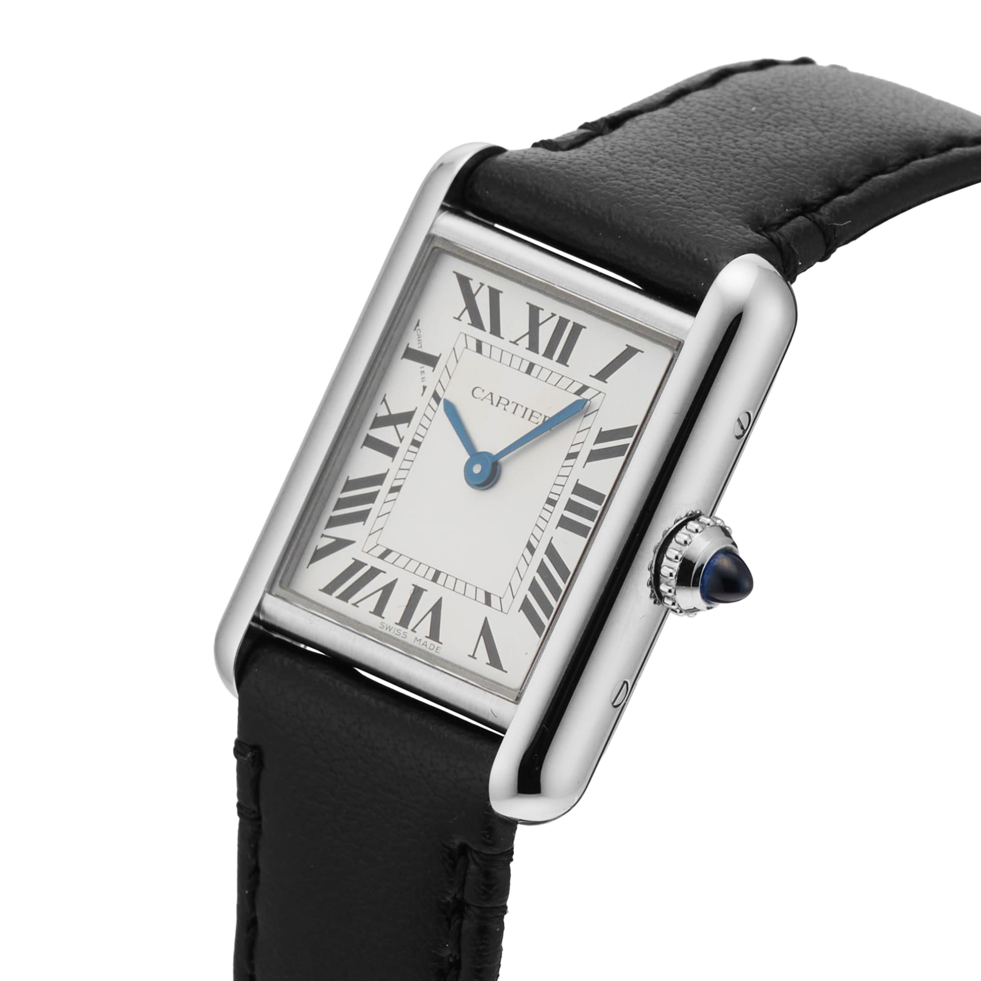 Pre-Owned Cartier Tank Must Photovoltaic Solarbeat 22mm Stainless Steel