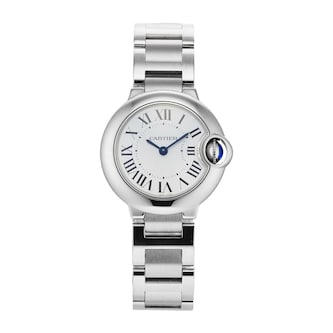 Pre-Owned Cartier Ballon Bleu 28.6mm Stainless Steel
