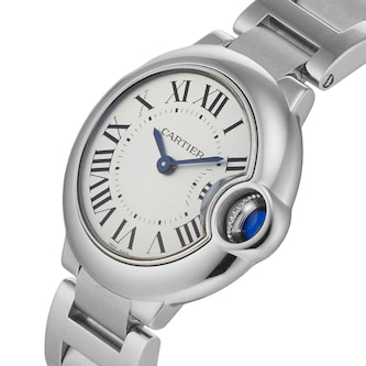 Pre-Owned Cartier Ballon Bleu 28.6mm Stainless Steel