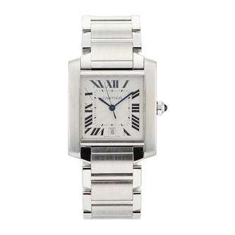 Pre-Owned Cartier Cartier Tank Francaise 28mm Stainless Steel