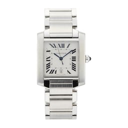 406300677490 - Cartier Tank Francaise 28mm Stainless Steel