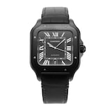Pre-Owned Cartier Santos De 39.8mm Stainless Steel