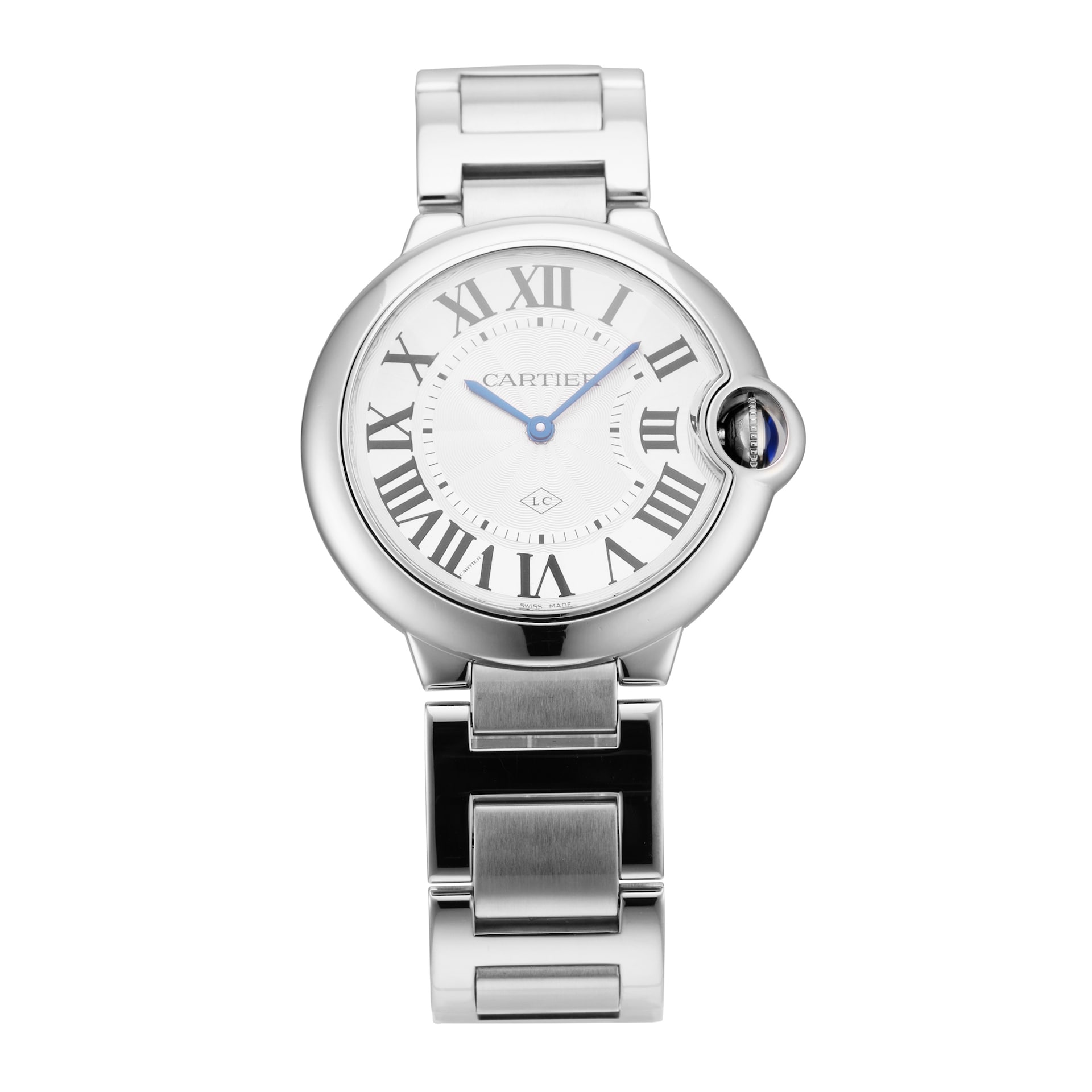 Pre-Owned Cartier Ballon Bleu De 36mm Stainless Steel