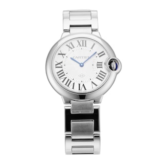 Pre-Owned Cartier Ballon Bleu De 36mm Stainless Steel