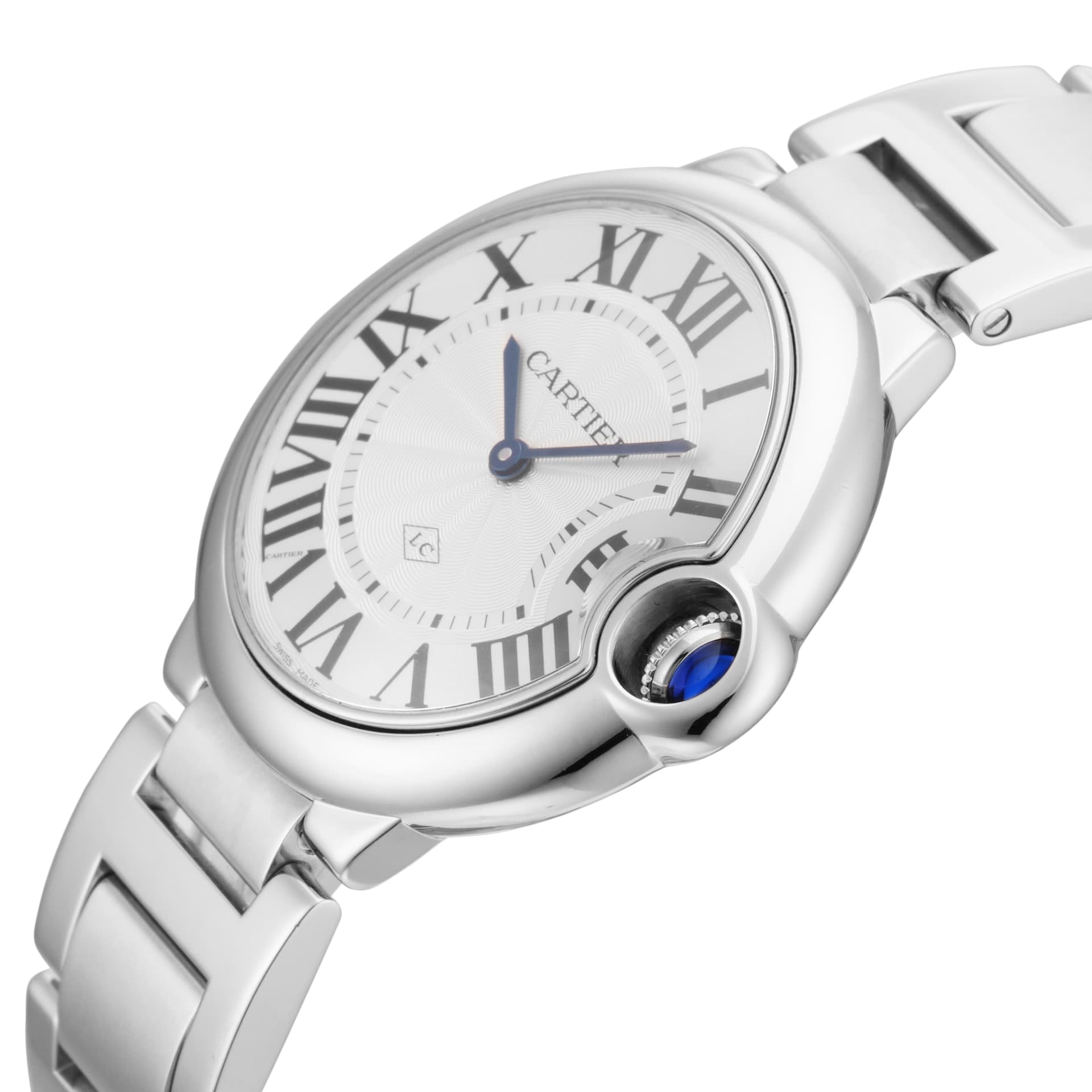 Pre-Owned Cartier Ballon Bleu De 36mm Stainless Steel