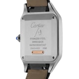 Pre-Owned Cartier Santos Dumont 31mm Stainless Steel and Rose Gold