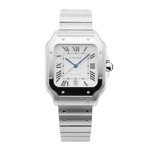 Pre-Owned Cartier Santos de Cartier 40mm Large Model Automatic Stainless Steel WSSA0018