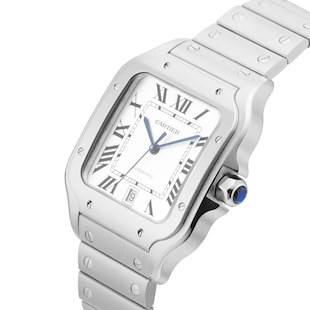 Pre-Owned Cartier Santos de Cartier 40mm Large Model Automatic Stainless Steel WSSA0018