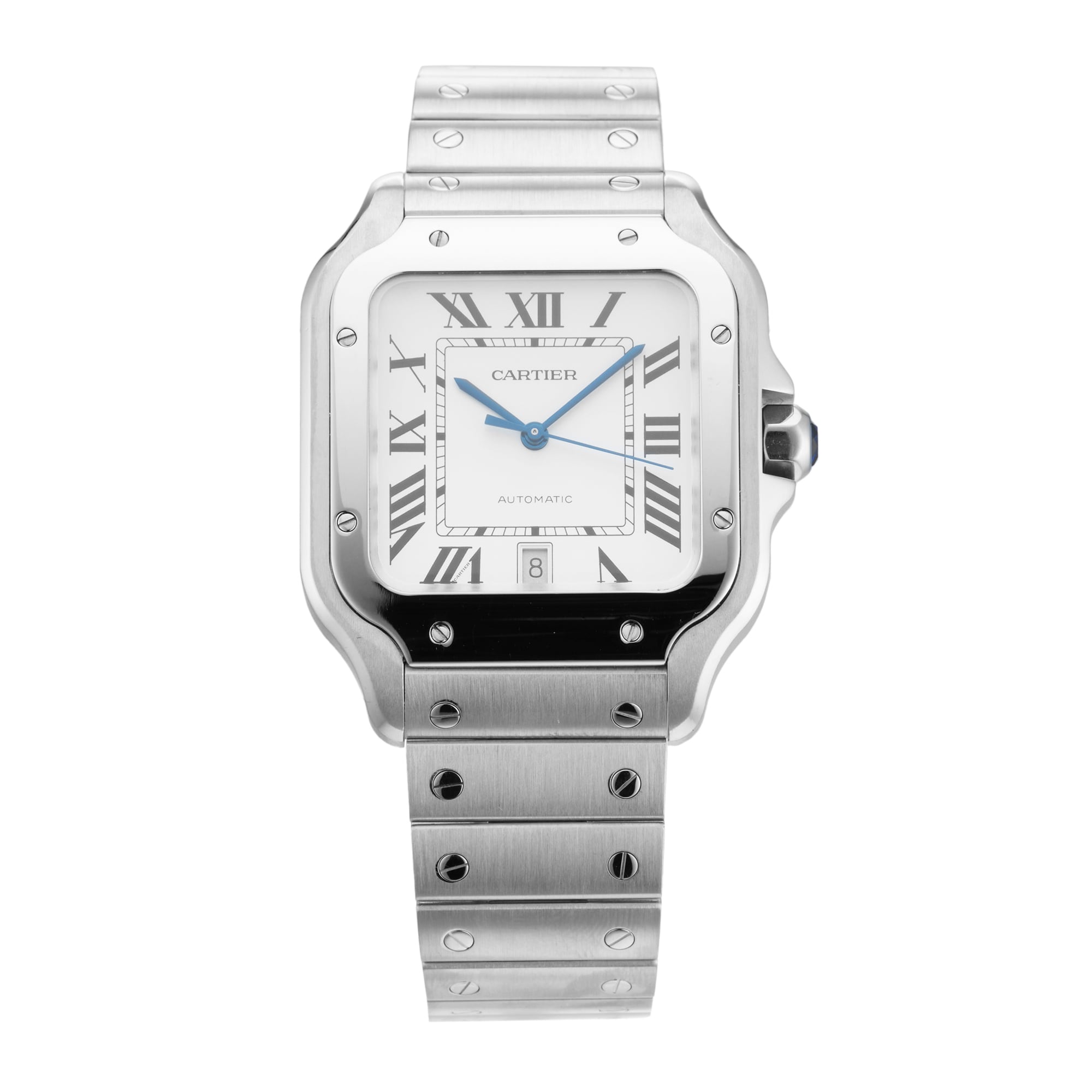 Pre-Owned Cartier Santos de Cartier 40mm Large Model Automatic Stainless Steel