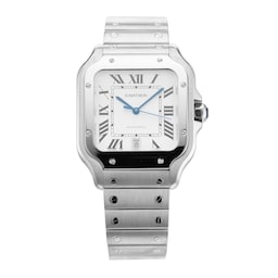 406300683490 - Santos de Cartier 40mm Large Model Automatic Stainless Steel