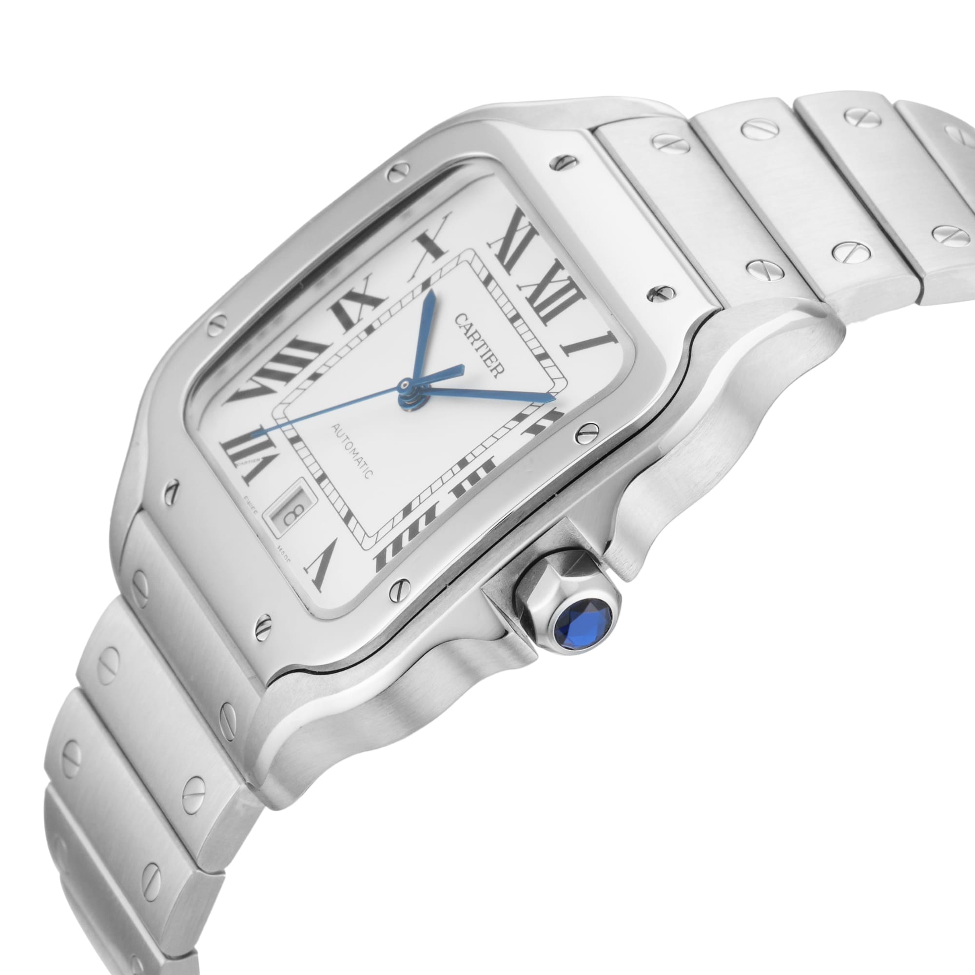 Pre-Owned Cartier Santos de Cartier 40mm Large Model Automatic Stainless Steel