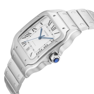 Pre-Owned Cartier Santos de Cartier 40mm Large Model Automatic Stainless Steel