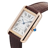 Pre-Owned Cartier Tank Solo 41MM Stainless Steel and Rose Gold