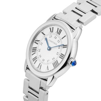 Pre-Owned Cartier Ronde Solo 30MM Stainless Steel Pre-Owned Cartier Ronde Solo 30MM Stainless Steel