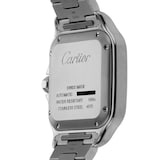 Pre-Owned Cartier Santos de 35.1MM Stainless Steel and Yellow Gold