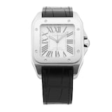 Pre-Owned Cartier Santos 100 41mm Stainless Steel
