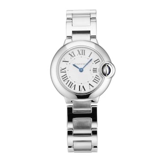 Pre-Owned Cartier Ballon Bleu 28.6mm Stainless Steel Pre-Owned Cartier Ballon Bleu 28.6mm Stainless Steel