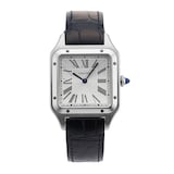 Pre-Owned Cartier Santos-Dumont Large Model Watch 31.4mm Stainless Steel
