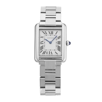 Pre-Owned Cartier Tank Solo 24MM Stainless Steel Pre-Owned Cartier Tank Solo 24MM Stainless Steel