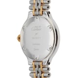 Pre-Owned Cartier 21 Must De 28mm Stainless Steel and Yellow Gold