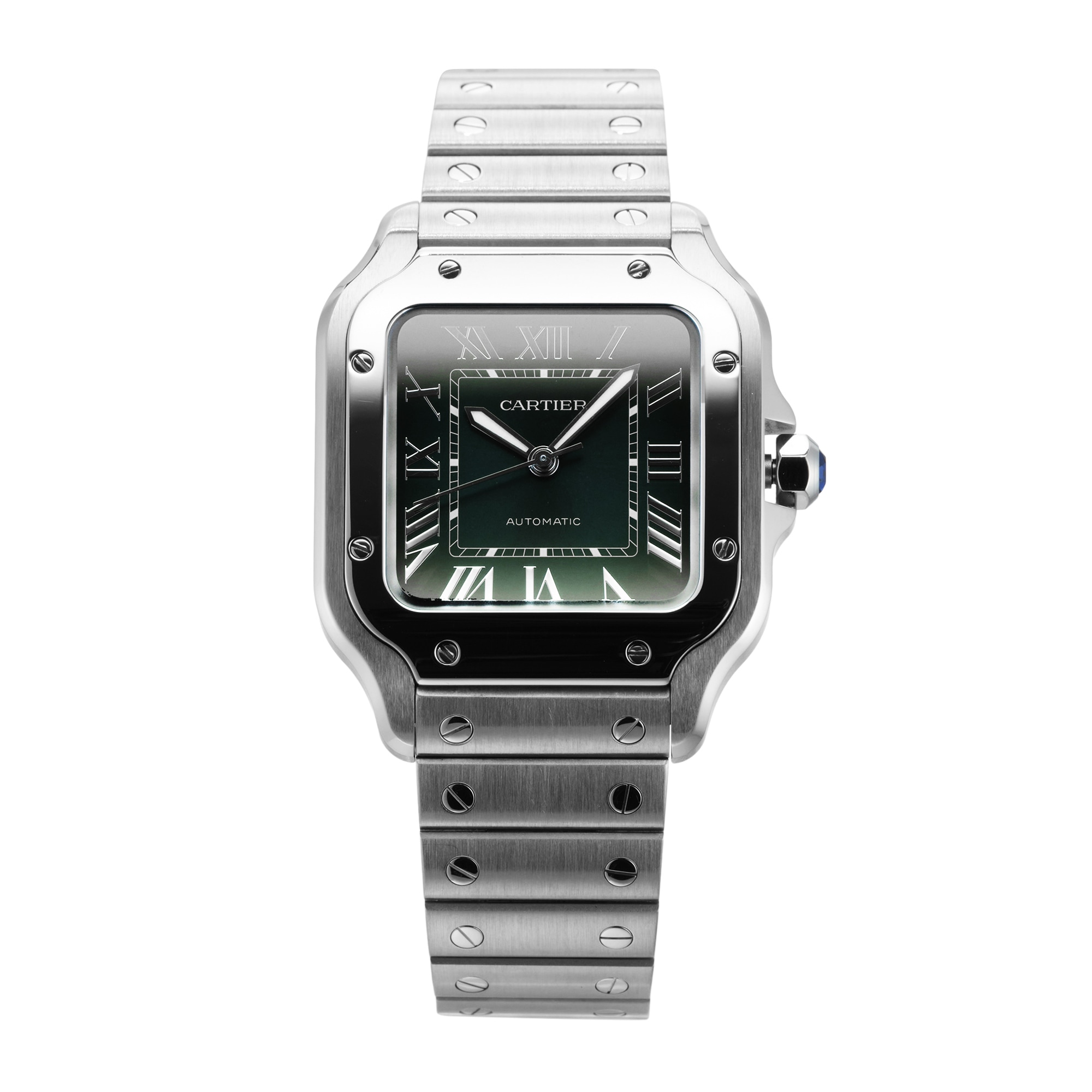 Santos 35.1mm Stainless Steel