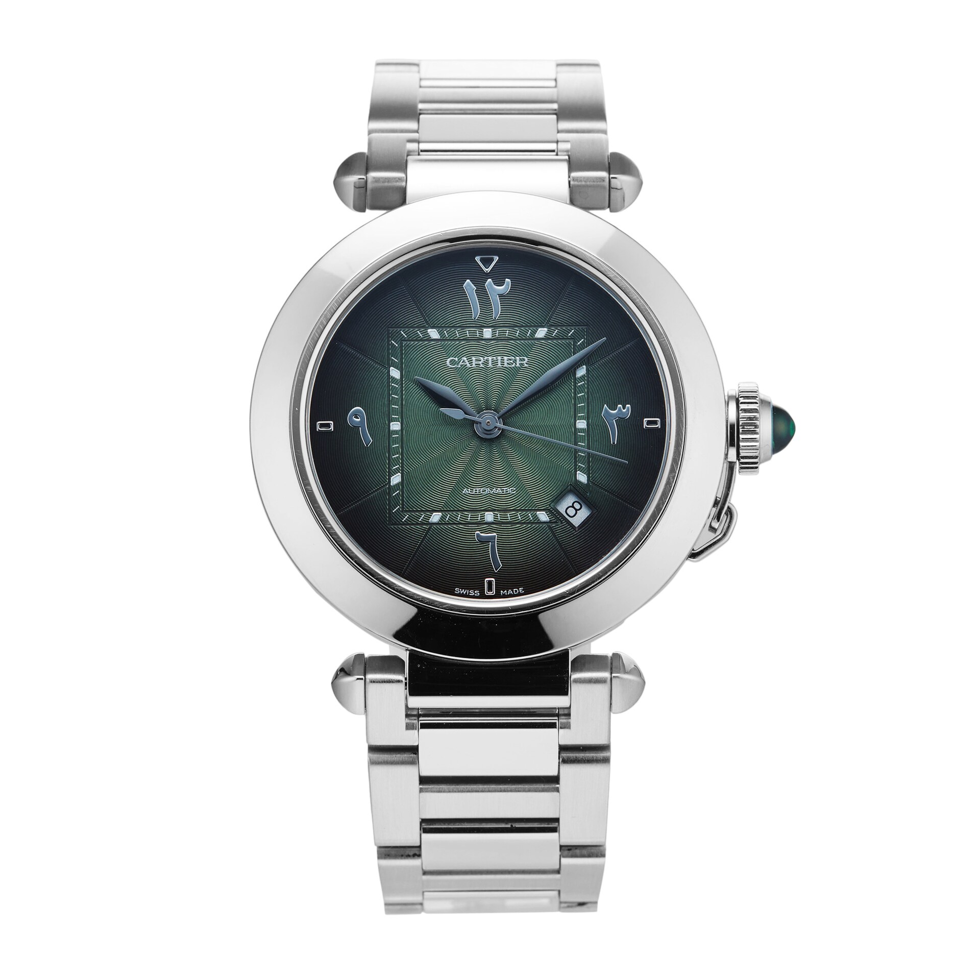 Pre-Owned Cartier Pasha Middle East Edition 41mm Stainless Steel Pre-Owned Cartier Pasha Middle East Edition 41mm Stainless Steel