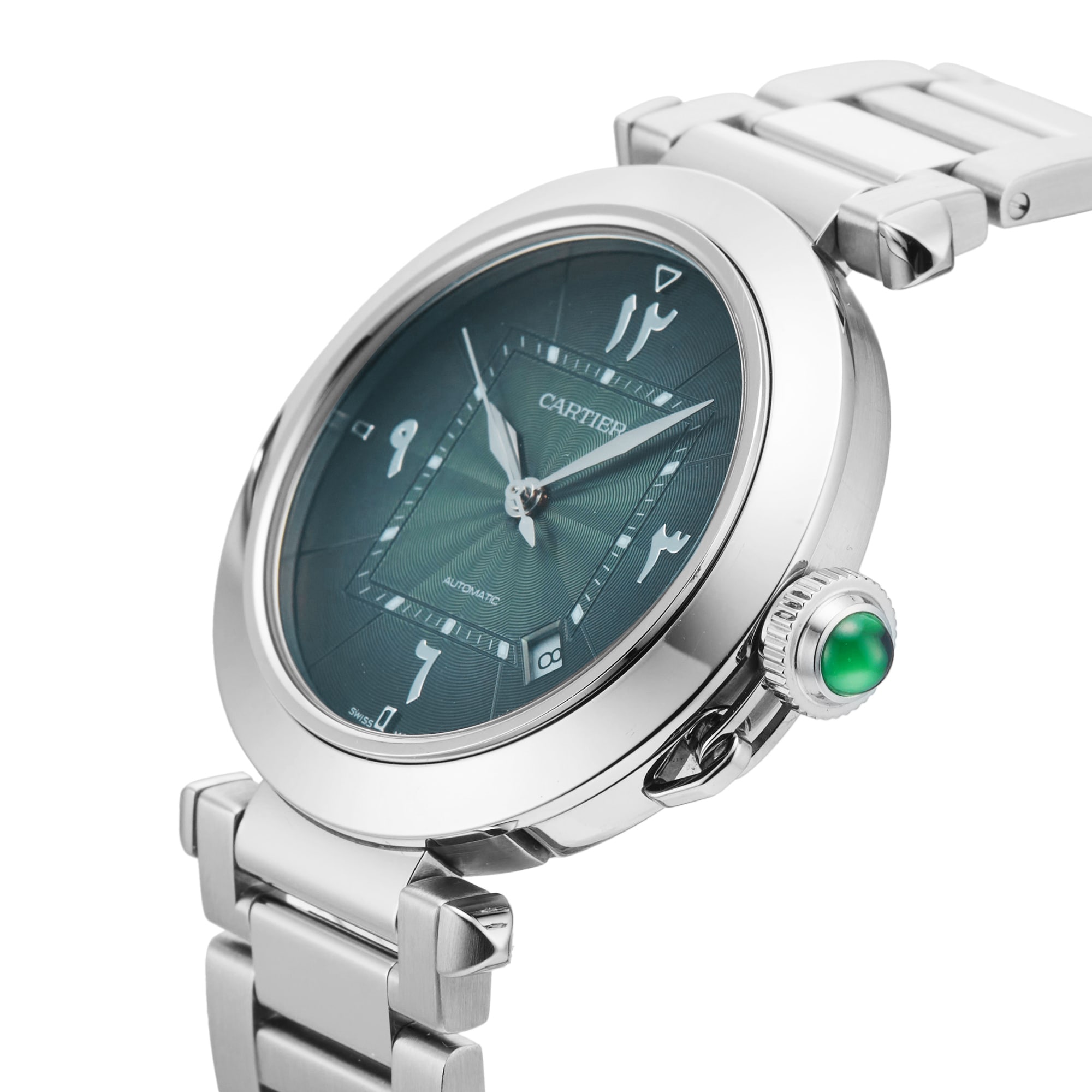 Pre-Owned Cartier Pasha Middle East Edition 41mm Stainless Steel