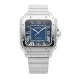 Pre-Owned Cartier Santos de 39.8mm Stainless Steel