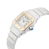 Pre-Owned Cartier Santos De Galbee 24mm Stainless Steel