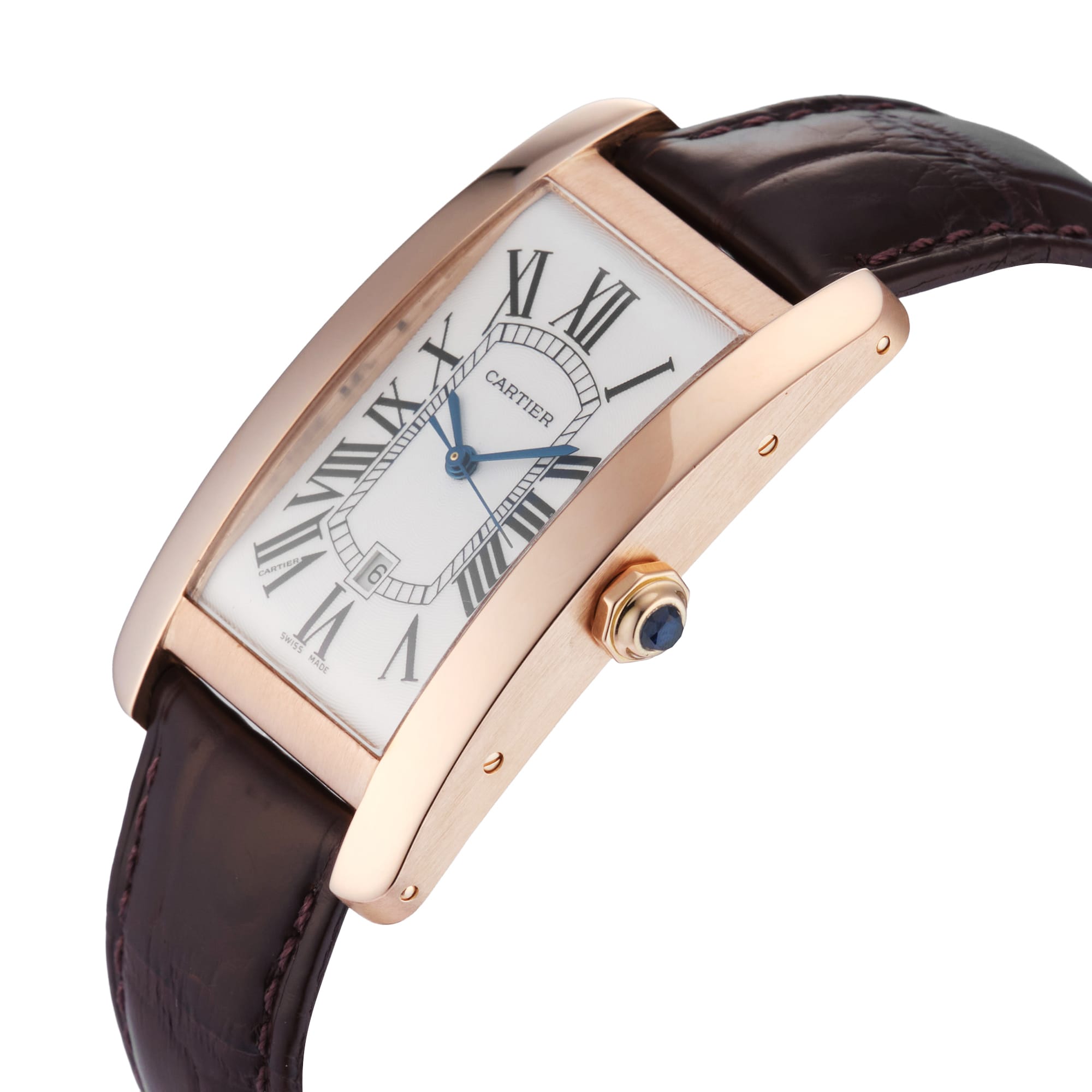 Pre-Owned Cartier Tank Americaine 26mm Rose Gold
